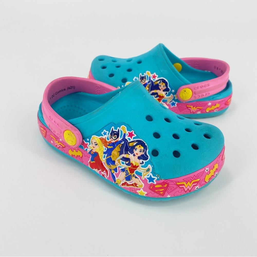 CROCS Fun Lab DC Super Hero Girls Kids Size C7